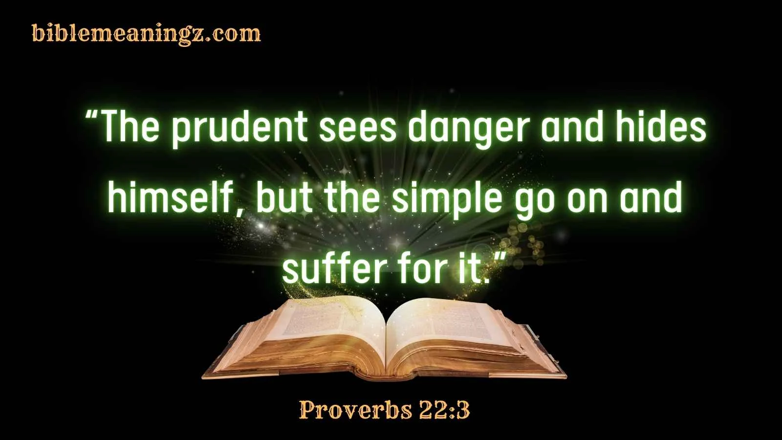 The Role of Prudence in the Bible