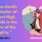 Tepee Biblical Meaning
